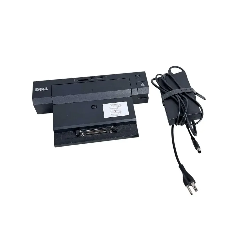 Dell PR02X E-Port Plus Laptop Computer Port Replicator Station with 130w Adapter